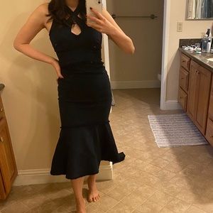 NWT Cinq a Sept Navy Dante Dress